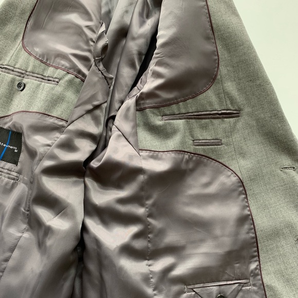 💥 Gray Sports Coat 💥 classic suit coat blazer - Picture 7 of 7